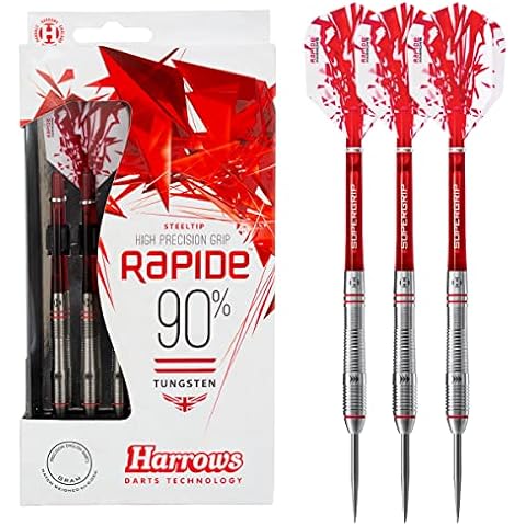 Harrows Rapide 90% Tungsten Steel Tip Darts Set Cover