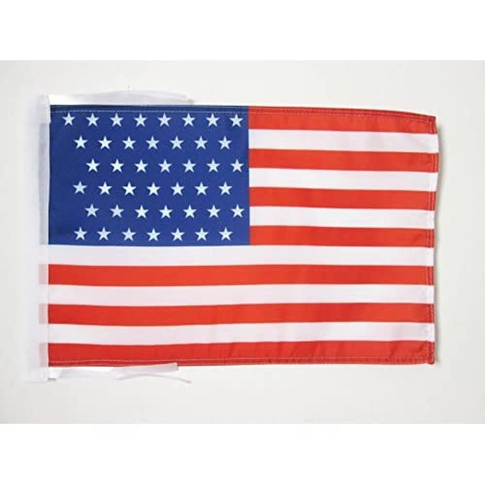 Iran Old Persia Flag 18'' x 12'' cords - Persian SMALL flags 30 x 45cm - Banner 18x12 in - AZ FLAG — view 250