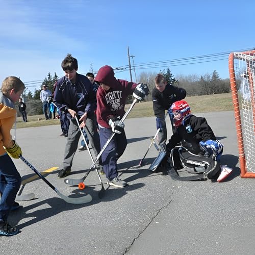 image for Premier Sports – 54“ Steel Street Hockey Goal – Hockey Net for I