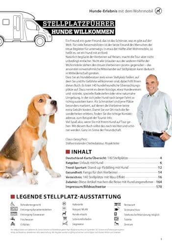 Stellplatzführer Hunde Willkommen: Mit dem Vierbeiner unterwegs im Wohnmobil (Stellplatzführer, Erlebnis mit dem Wohnmobil: von der Fachzeitschrift Reisemobil International)