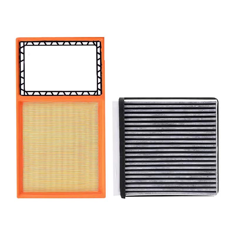 Filtro Abitacolo ai Carboni Attivi Filtro aria, filtro abitacolo, filtro olio, adatto per MG ZS 1.5L 1.5VTI 2017-2020, modello, numero motore 15S4C OEM:10365455 10334315(Air and carbin)