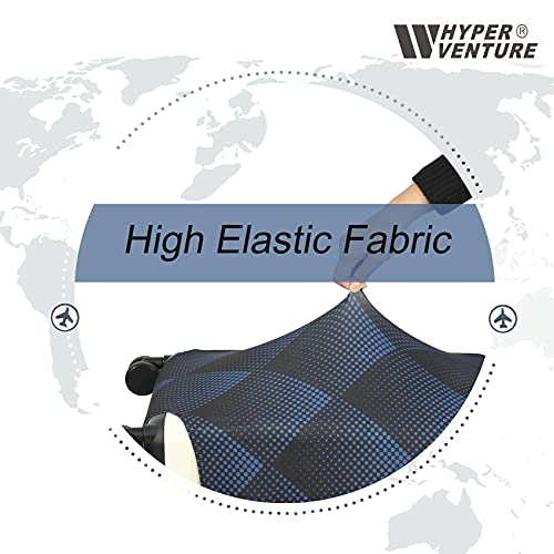 HYPER VENTURE Gepäckabdeckung Koffer Protetor, Blauer Würfel, S (18-22 inch luggage)