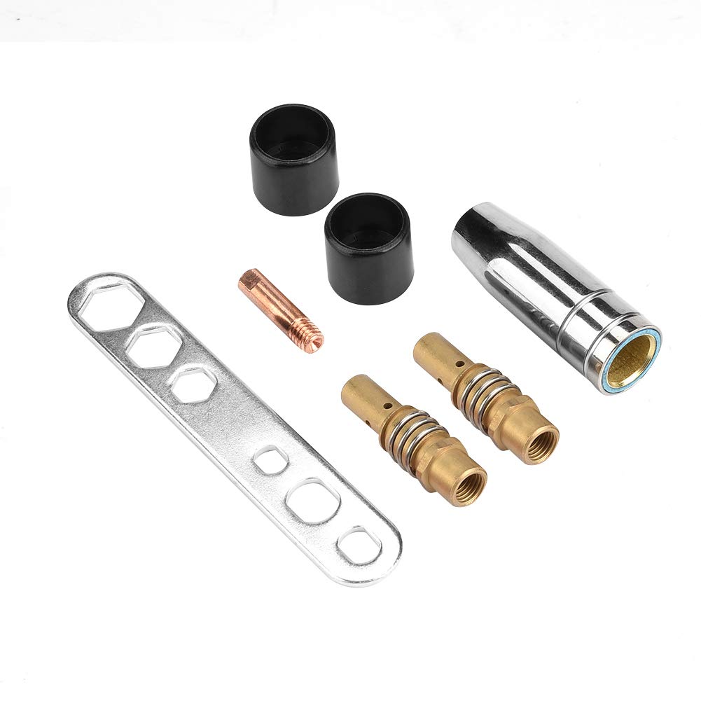 Lot De 20 Buses De Diffuseur De Gaz Pour Torche De Soudage MIG MAG - Filetage Femelle 15AK, En Laiton, 42 Mm - 4