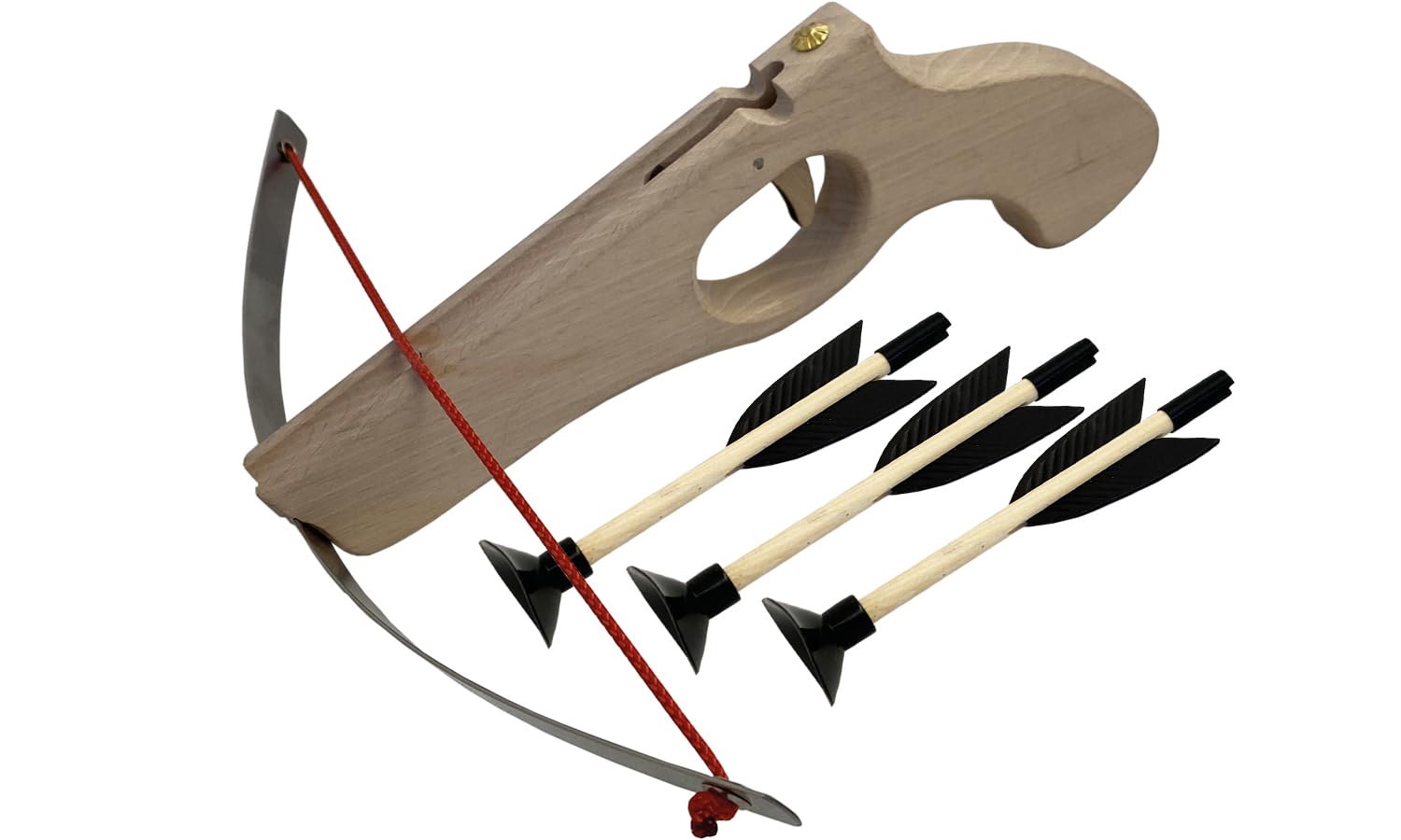 Holzspielerei - Armbrust mini inkl. 3 Pfeile für Kinder