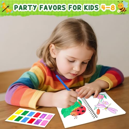 Image of ZMLM 24 Pack Nature Coloring Books - Birthday Party Favors for Kids 4-8