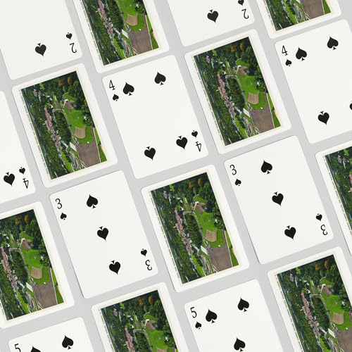 Baraja de 52 cartas Poker Clemson South Carolina miniatura 4