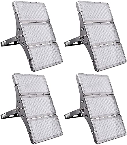 Projecteur exterieur LED 300w puissant IP67 etanche blanc chaud 30000lm pour hotel et jardin