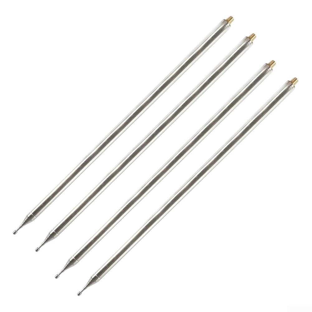4 antenne telescopiche da 5,6 m, 14 sezioni, estensibile, radio a onde corte, con filettatura M10, per fai da te per antenna GP amatoriale wireless
