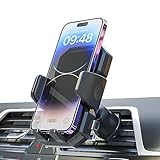 Czemo Soporte Móvil Coche para Coche Aire Ventilación Clip, Soporte para Movil Coche Universal 4-8 Pulgadas Teléfono, Cunas de Teléfonos Móviles Coches Compatible con iPhone