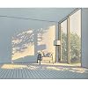 The Shadowbox Decoration, Tabletop Decoration, LED Luminous Photo Frame, Shadow Flow, Light and Shadow Rotation, Artwork with Unique (Small,G)