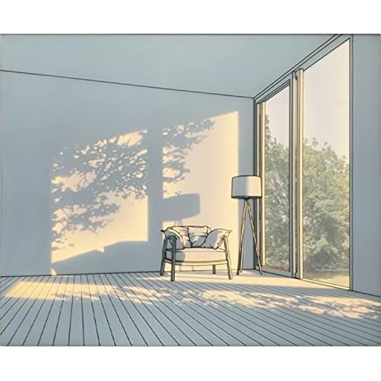 The Shadowbox Decoration, Tabletop Decoration, LED Luminous Photo Frame, Shadow Flow, Light and Shadow Rotation, Artwork with Unique (Small,G)