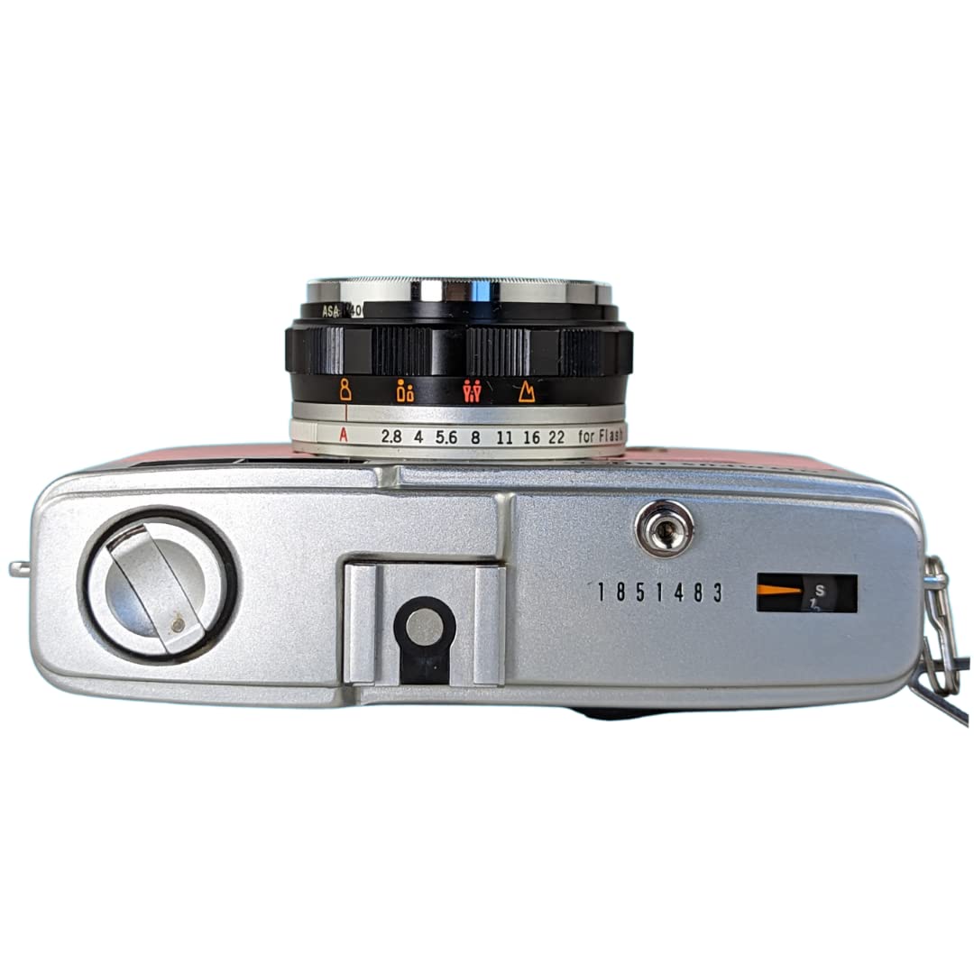 Olympus Trip 35 Pink Leather Point and Shoot 35mm Film