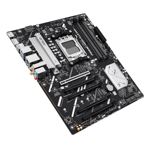 Image of ASUS Prime A620A-PLUS WiFi AMD ATX Motherboard, DDR5, WiFi 6, 1Gb LAN, PCIe 4.0, 2X M.2, DisplayPort, HDMI, 2X USB-C 5Gb