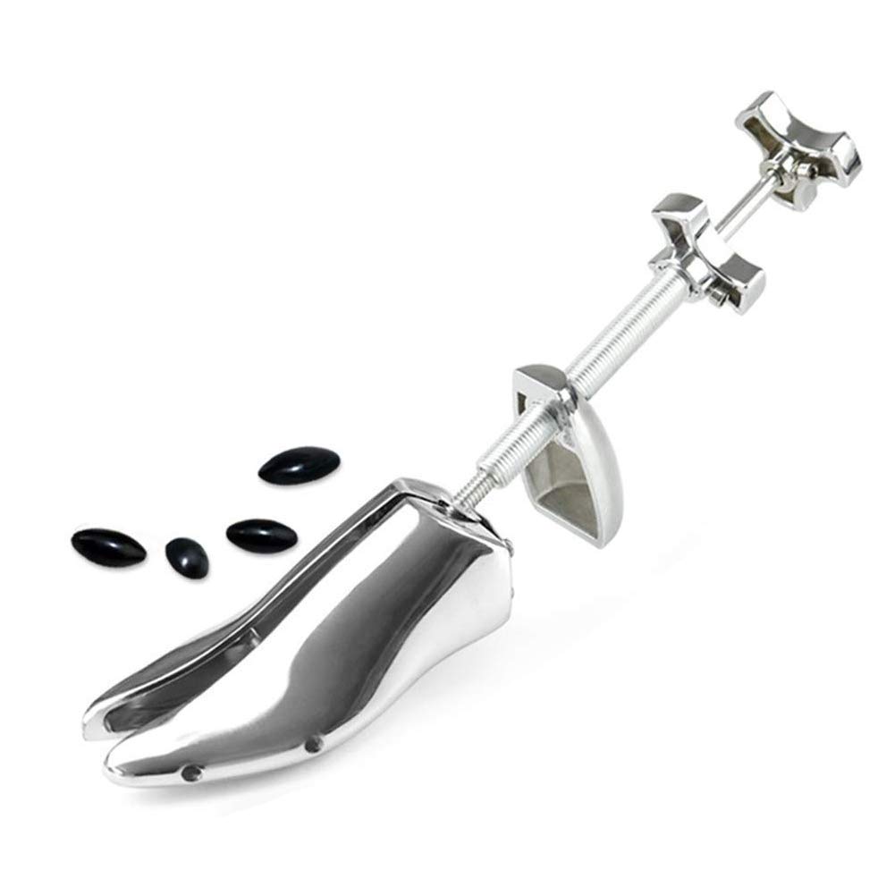 saKlnM-yRz 4-Way Shoe Tree - Aluminum Alloy Shoe Expander - Universal Left and Right Metal Shoe Spreader Shaper for the Whole Family, Metallic, 6.5/11UK