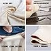 Car Shammy Leather | Chamois Leather Cloth for Car Washing Cleaning Drying Towel for Car and Kitchen | Perfect to Dry Car, Glass, Mirrors, Inside and Out and Remove Streaking After Wash