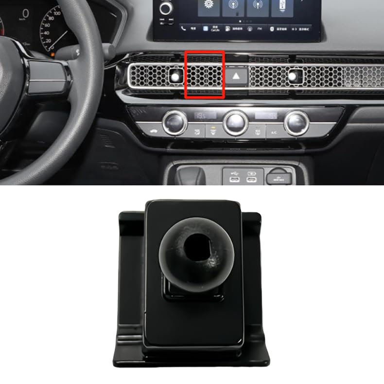 Support téléphone à rotule Honda Civic 2022-2025 accessoires intérieur - 6