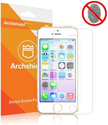 iPhone SE Screen Protector, Archshield - iPhone 5 SE/iPhone 5S / iPhone 5C / iPhone 5 Premium Anti-Glare & Anti-Fingerprint (Matte) Screen Protector 3-Pack - Retail Packaging