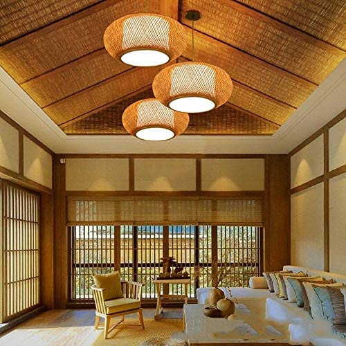 Lámpara zen de restaurante chino y salones japoneses 7
