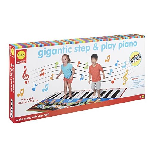 Alex Gigantic Step and Play Piano Kids Music Activity