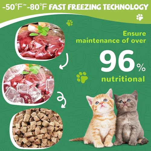 Pawup FD CHICKEN LIVER/2OZ Freeze Dried Chicken Liver Pet Treats, High Protein Freeze-Dried Pet Food For Dogs thumb #5
