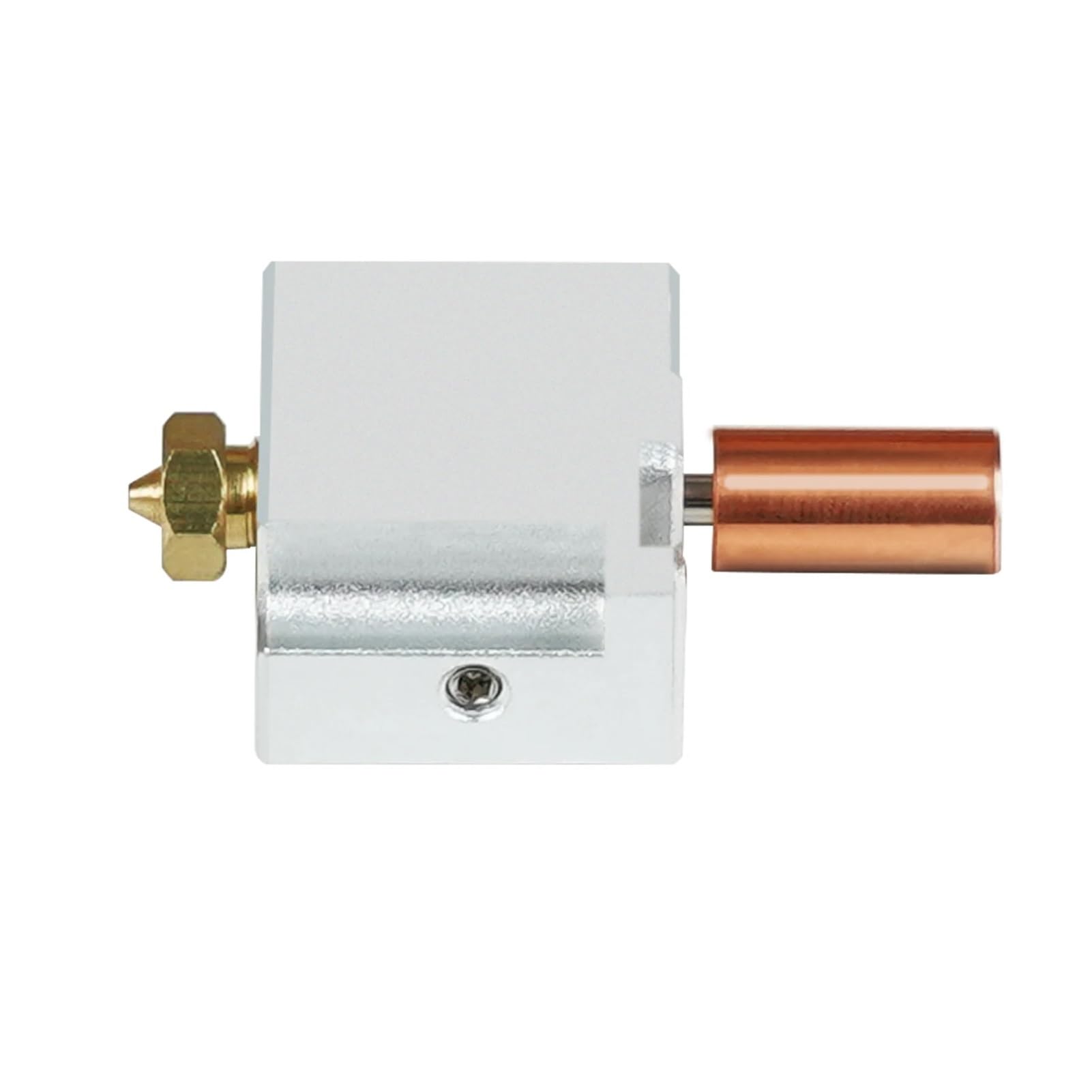 Hotend V400 ugello per stampante 3D, modulo V6, parti di estrusore 3 in 1, blocco termico, testina di stampa placcata in rame gola inossidabile, ottone
