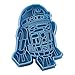 cuticuter Star Wars R2D2 foremka do wykrawania, niebieska, 8 x 7 x 1,5 cm