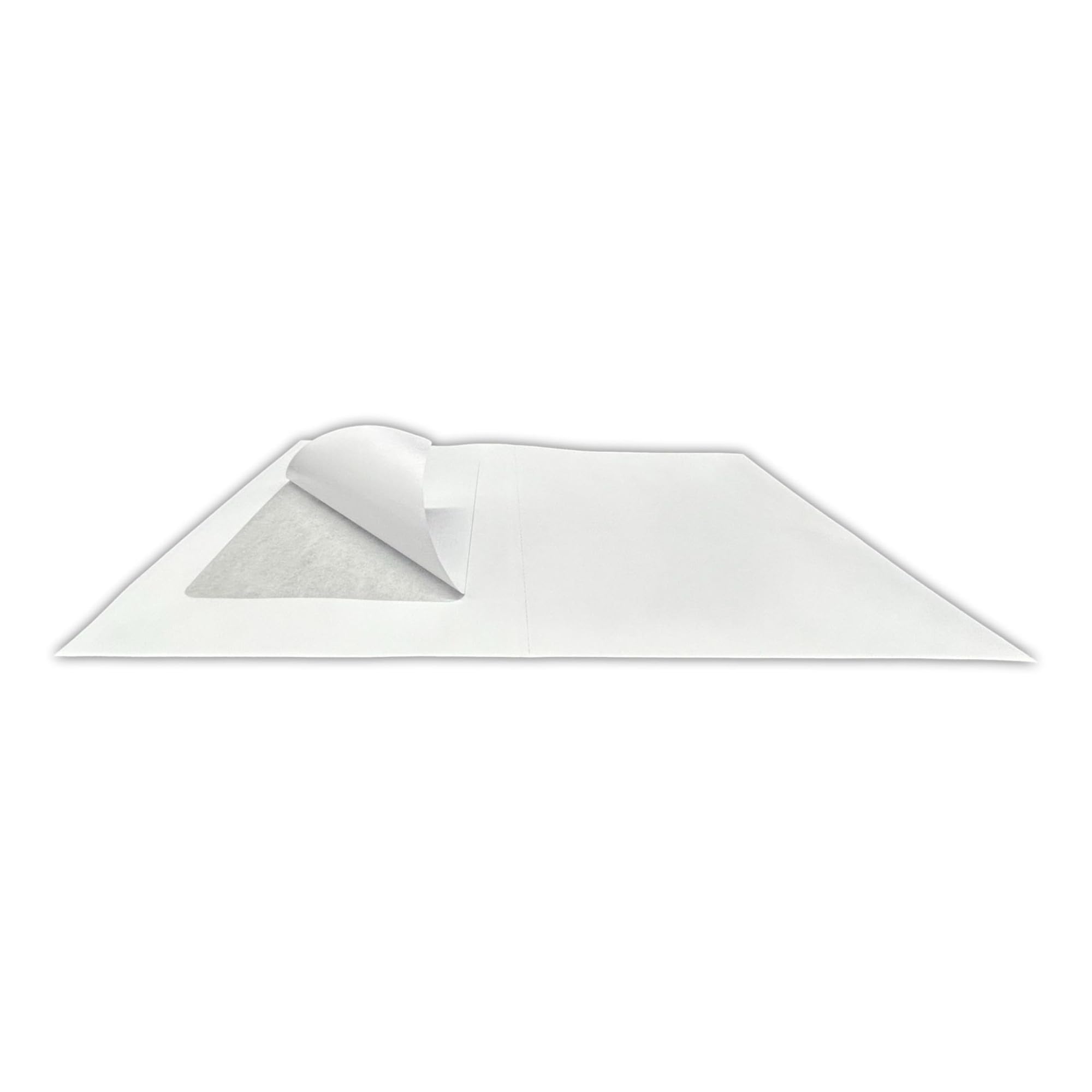 UniversGraphique, 1000 Etichette Adesive A5 su Fogli A4, Colore Bianco, 210 x 148.5 mm, Fogli 500, 2 Etichette per Foglio