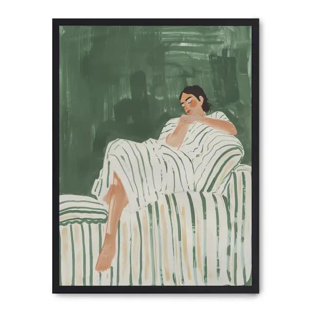 Cuadro green relaxation : une toile végétale inspirante pour un intérieur serein