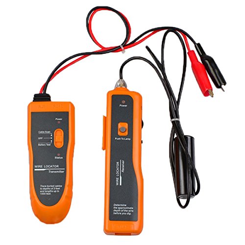 Cruiser nf-816 Underground Localisateur de câble tuyaux en métal, câbles électrique, fil Téléphonique, câble coaxial avec écouteurs