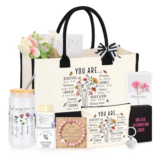 JTENGTOP Christian Religious Gifts for Women, Valentines Mothers Day Birthday Graduation Gifts for Her Women, Best Friend Sister Mom Christmas Easter Friendship Faith Ideas Present