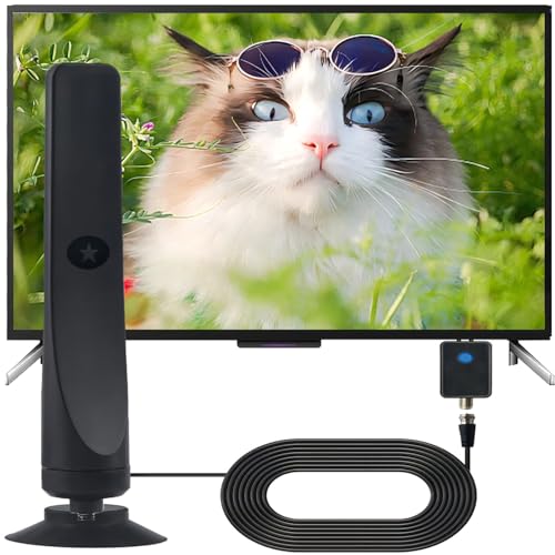 Festberg Hitenna Wavemax DVBT2 Antenne Freeview Digitale TV-Antenne für den Innenbereich mit starkem Signal Reichweite von über 240 Kilometern Antennen für den Außenbereich DVB-T