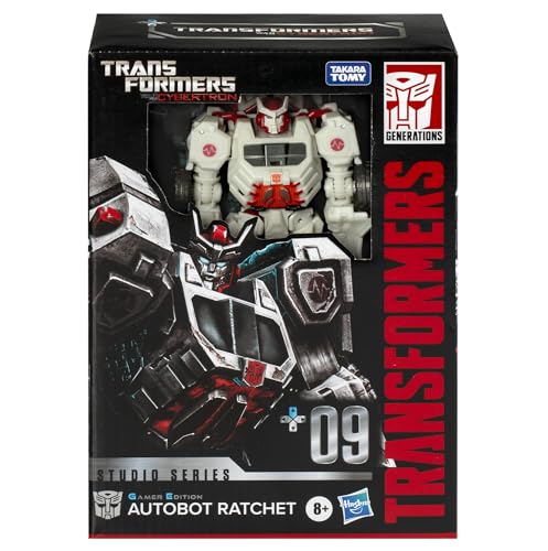 Transformers F8770 Toys Studio Series Voyager Transformers: War For Cybertron 09 Gamer Edition Ratchet, 6.5-Inch Converting Action Figure thumb #2
