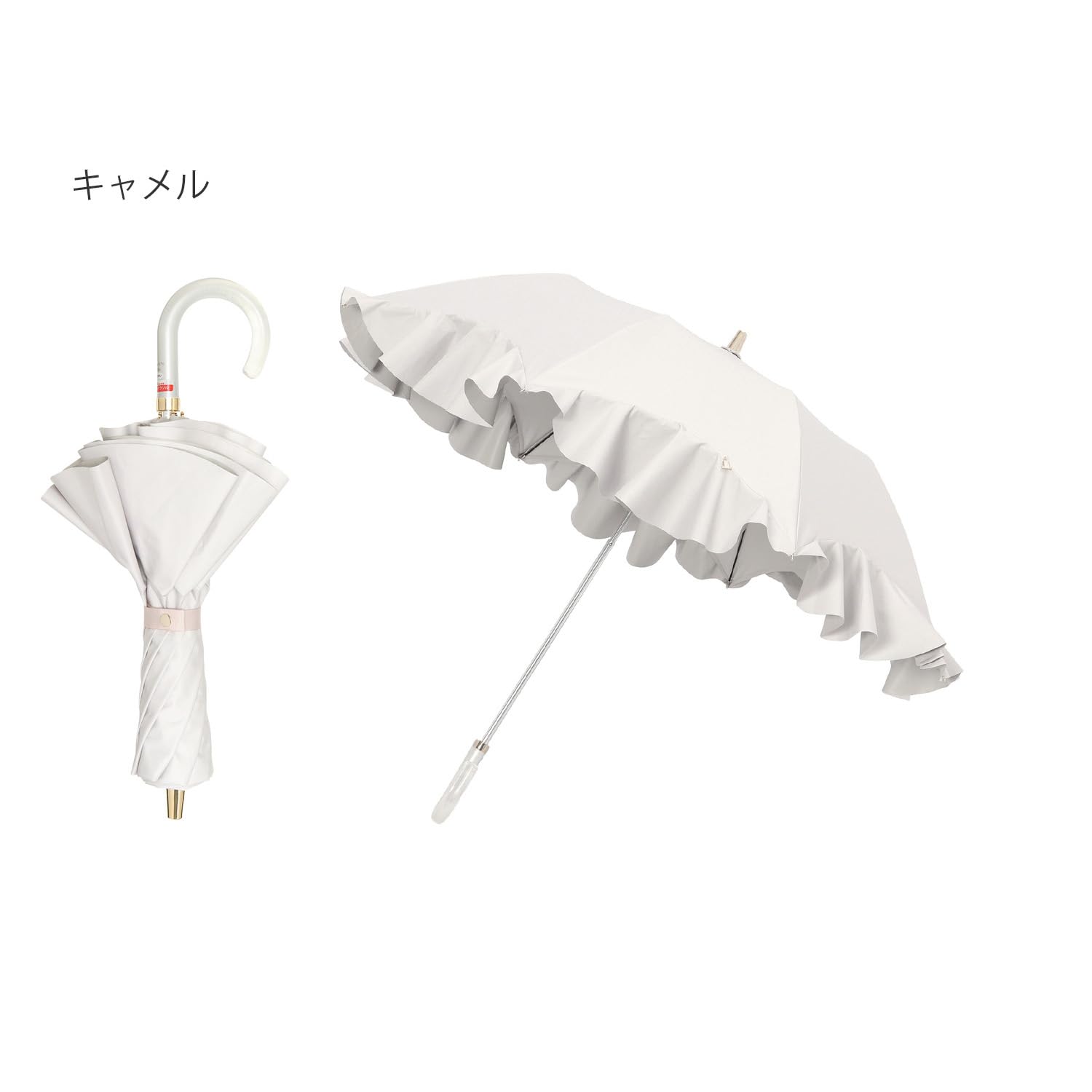 Amazon | ムーンバット 【ランバン オン ブルー】 日傘 楽折 晴雨兼用