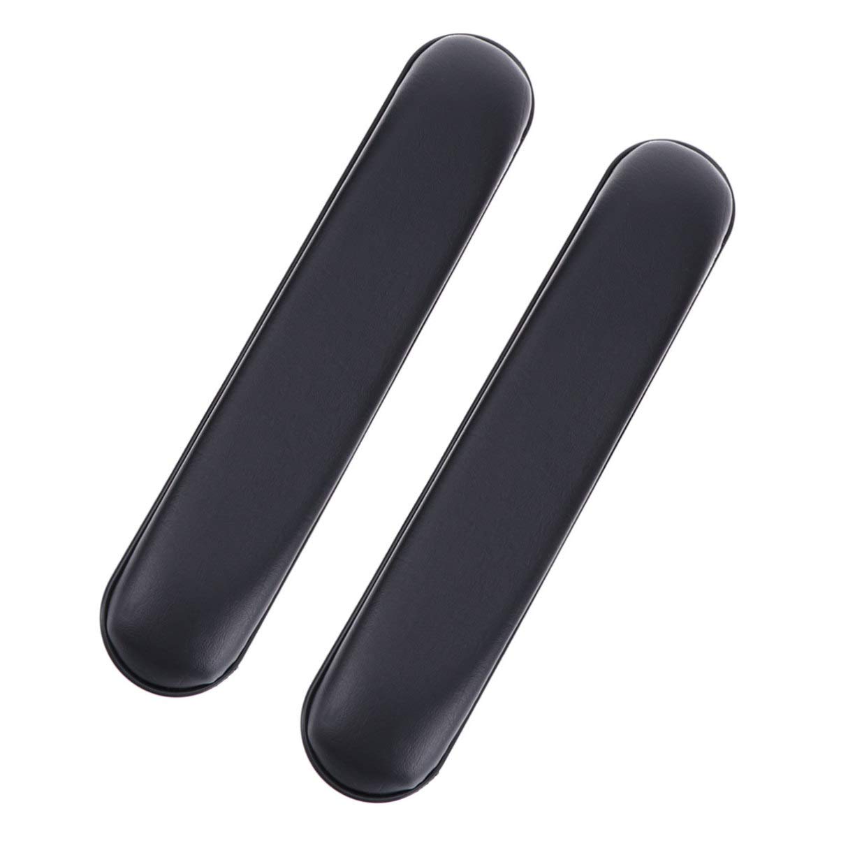 Artibetter 2 Piezas Almohadillas para Brazos de Silla de Ruedas Almohadillas para Reposabrazos de Silla de Cuero Almohadillas para Reposabrazos de Silla Cojín para Codo Almohadillas para El