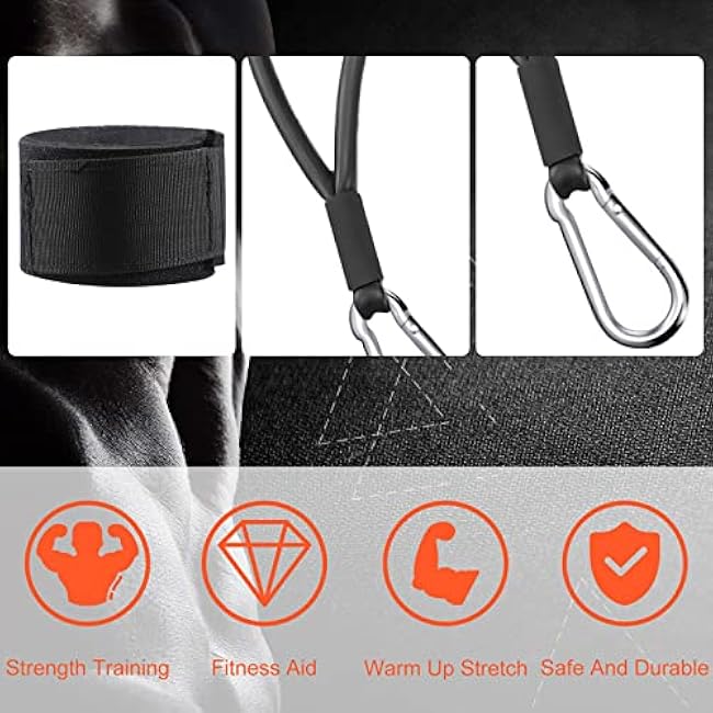 Skylety 3 Pcs Baseball Resistance Bands Youth & Adult Exercise Baseball Pitching Training Bands, 3 Levels 20/30/50 Lbs