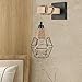 ShengQuanHao Hemp Rope Wall Sconce Light Fixture for Kitchen And Bedroom