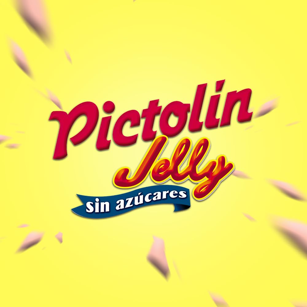 Pictolín Jelly 06731 - Caramelo de goma sabor frutas sin azúcar con edulcorantes, 1 kg
