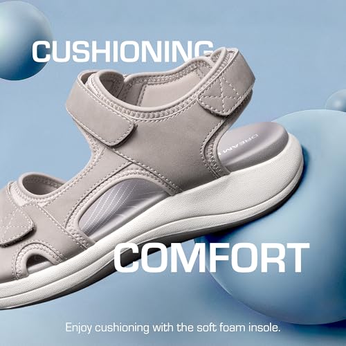 DREAM PAIRS Women's Sandals Open Toe Lightweight Summer Shoes Walking Casual Outdoor2
