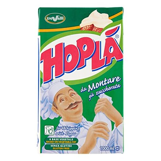 Hoplà - Panna da Montare, gia' Zuccherata, 1000 ml