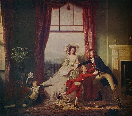 Cuadro de lienzo de La familia Sitwell de John Singleton Copley para dormitorio 60x90cm