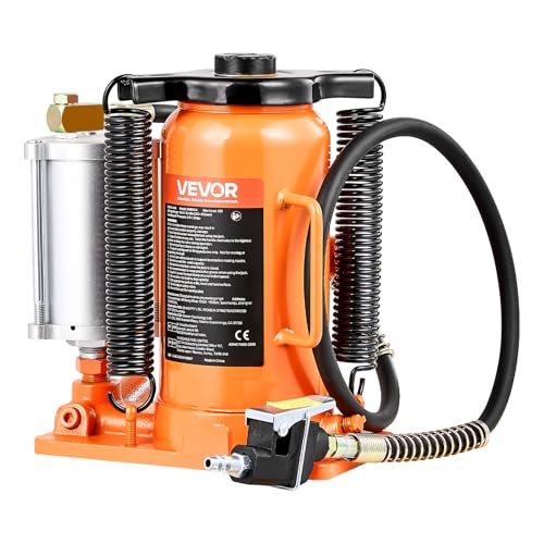 VEVOR Air Hydraulic Bottle Jack, 20 Ton/40000 LBS All Welded...