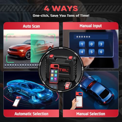 Image of Autel Scanner MaxilM KM100 Diagnostic Tool, Lifetime Update, 700+ Model