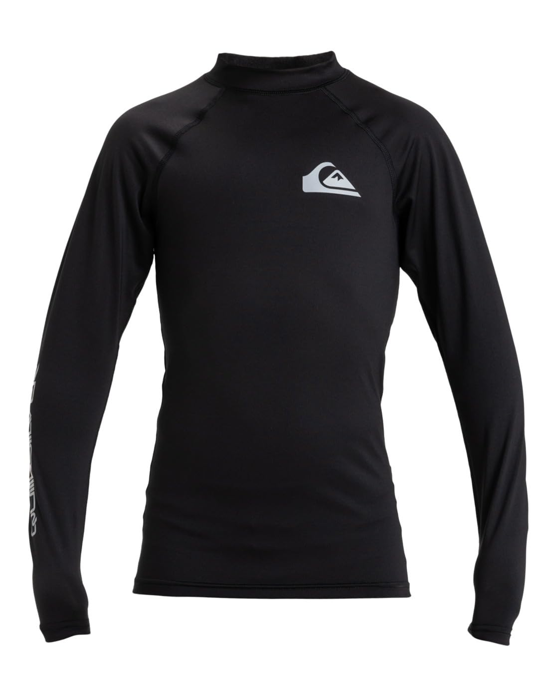 Quiksilver Boys Everyday Upf50 Long Sleeve Surf Rashguard - Black