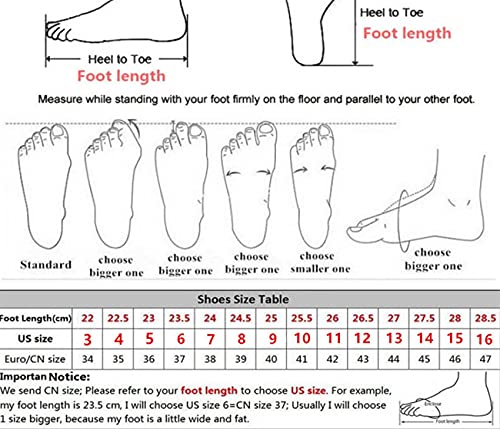 SHADIOA Scarpe da Ginnastica con Zeppa da Donna