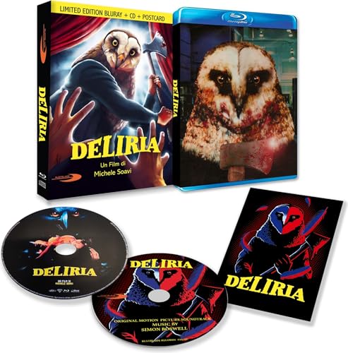 Deliria, Blu-Ray, Cd, Postcard In Slipcase Nobilitato