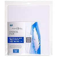 Algopix Similar Product 13 - Grafix Impress Stencil Films, 10"X12"