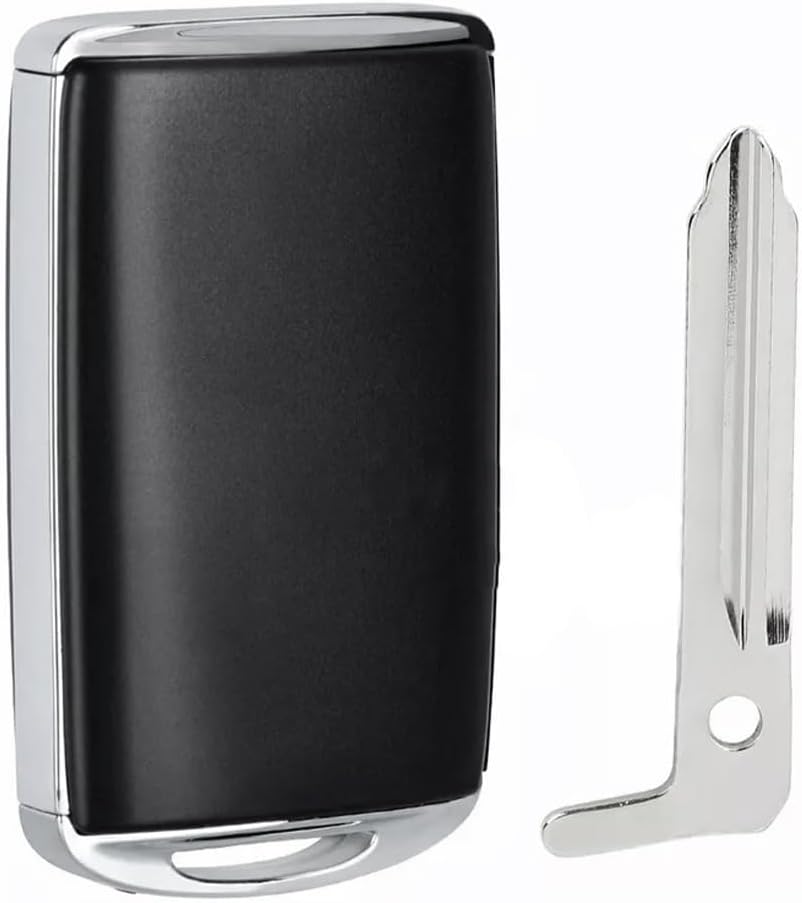 3 Buttons Remote Smart Key Fob Shell Case Compatible for Mazda 3 Hatchback CX-3 CX-30 CX-5 (Lock, Unlock, Trunk Release)