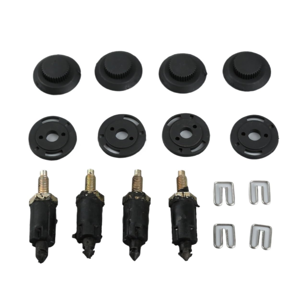 GLBMLMTHZP Engine Cover Clip Bolts Bonnet Hood Kit for 206 207 307 406 407 fit for Citroen Berlingo C4