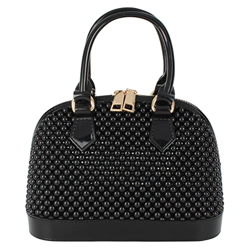 Minache Women Mini Jelly PVC Top-Handle Bag Crossbody Bag Cellphone Pouch Coin Purse3