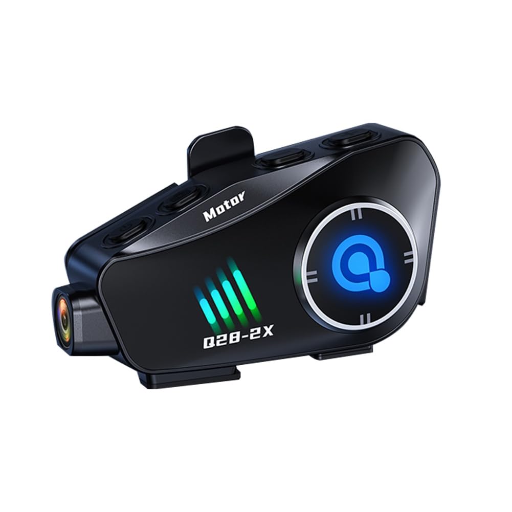 Evita multas y accidentes con la cámara de moto Q28-2X WiFi Bluetooth 8